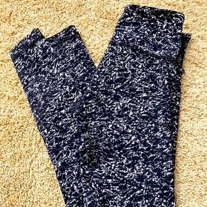 Lululemon Leggings Black White Small